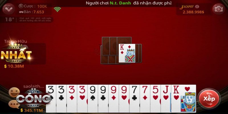 Các Bộ Bài Được Tạo Nên Trong Game Tiến Lên