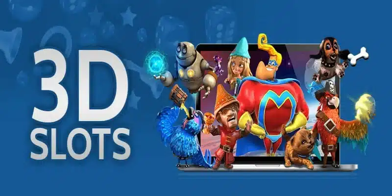 3D Slot cùng với phần thưởng giá trị